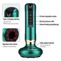 Electric Cupping Massage Device for Pain Relief and Recovery