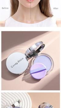 Oil Control Lavender Finishing Powder for Flawless Matte Skin