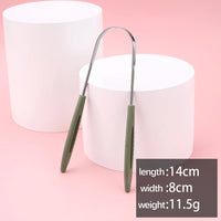 Professional Metal Tongue Scraper for Fresh Breath