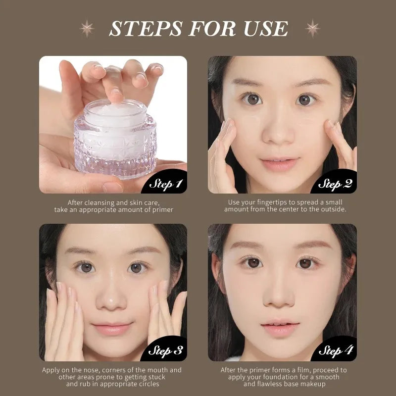 Long-Lasting Hydrating Makeup Primer for Flawless Skin - 4