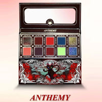 10-Color Waterproof Shimmer Eyeshadow Palette
