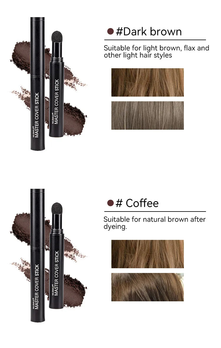 Instant Hairline Filling Shadow Powder Stick - 12