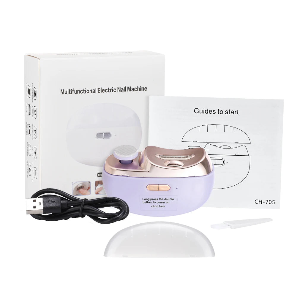 Automatic Electric Nail Trimmer and Polisher - 26