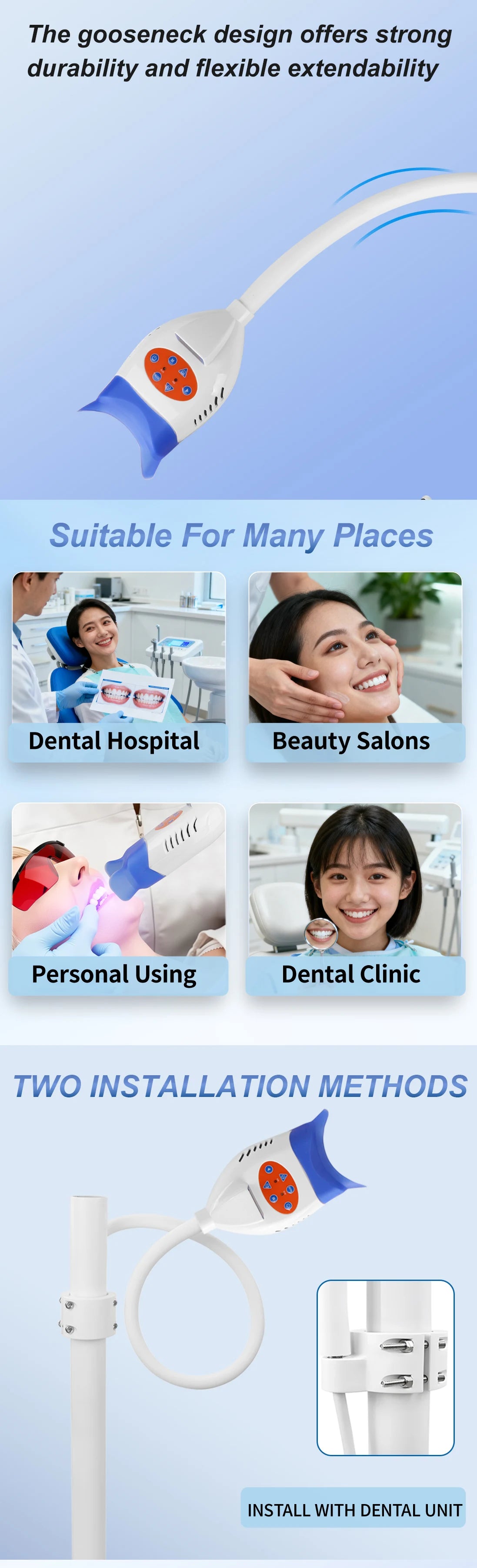 Professional LED Teeth Whitening Accelerator Lamp - 9