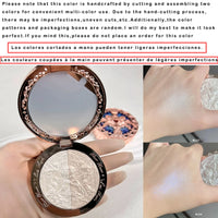 Embossed Shimmer Face Highlighter Palette