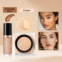Matte Concealer and Setting Powder Makeup Set