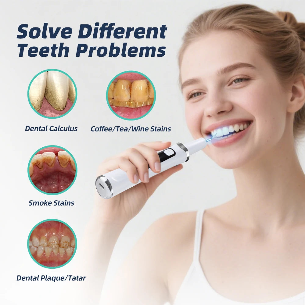 Ultrasonic Electric Teeth Cleaning Scaler for Tartar & Stain Removal - 6