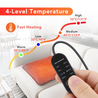 USB Heated Seat Cushion for Office, Home, and Car