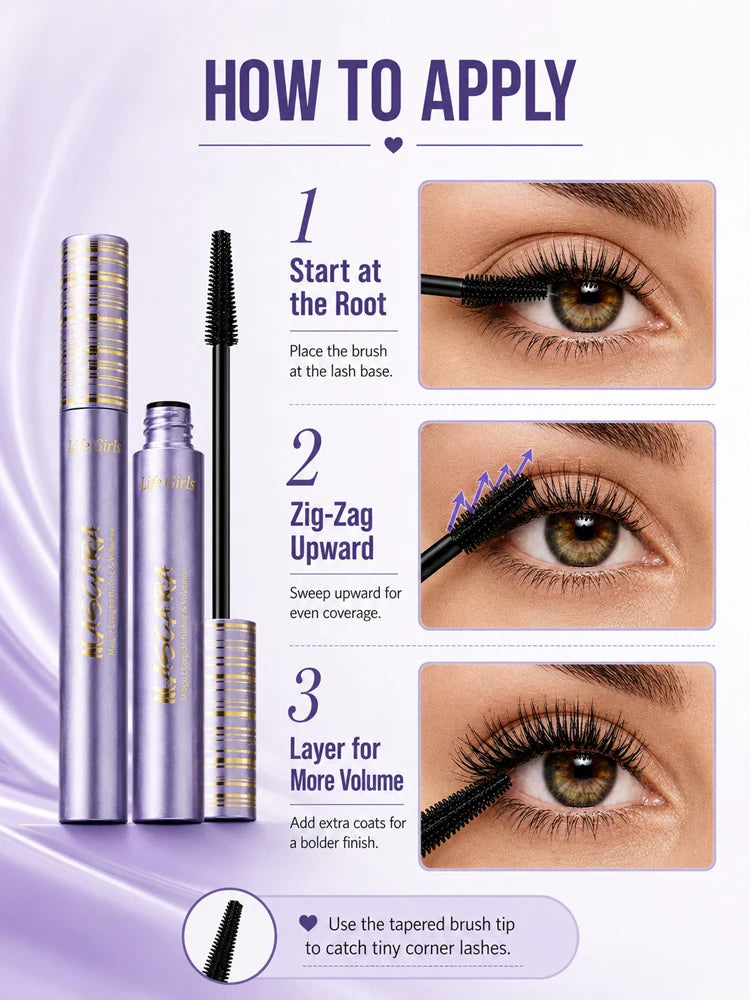 Waterproof Volumizing and Lengthening Mascara - 12