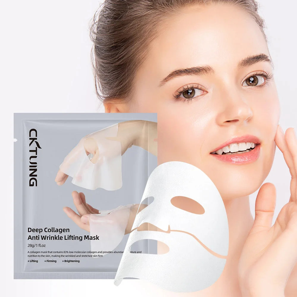 Collagen Anti-Aging Lifting Face Mask for Deep Hydration - 7