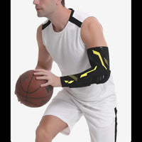 Padded Compression Arm Sleeve for Sports and Injury Protection