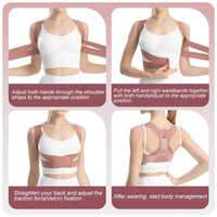 Adjustable Back Posture Corrector for Pain Relief