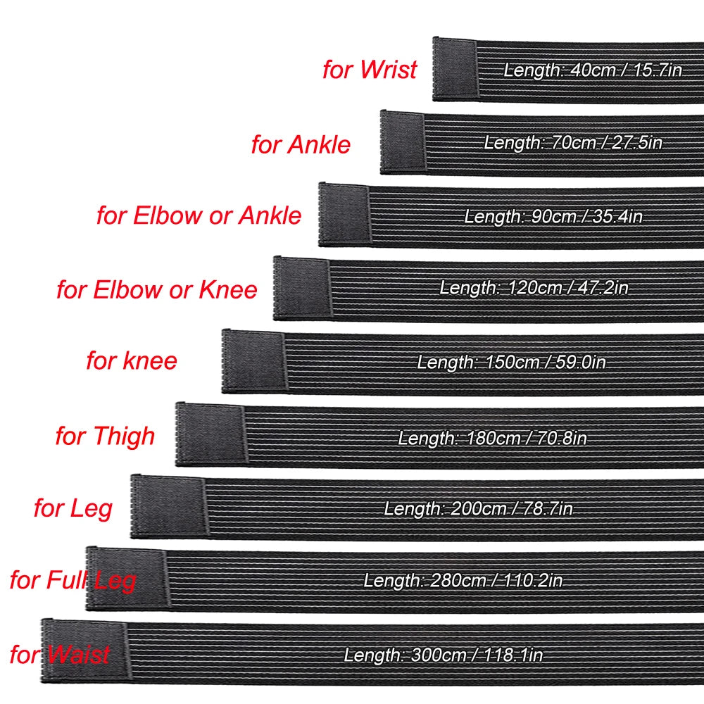 Adjustable Elastic Compression Support Wrap for Joints and Muscles - 6