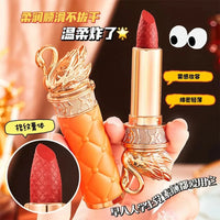 Velvet Matte Swan Lipstick Long-Lasting Waterproof