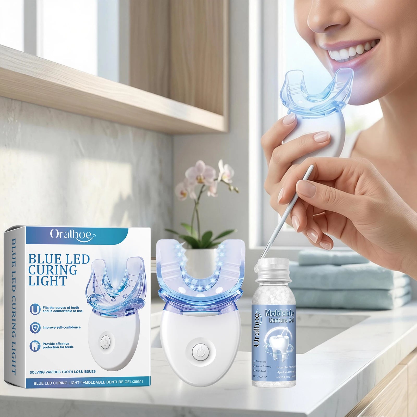 Temporary Tooth Repair and Gap Filling Kit - 1