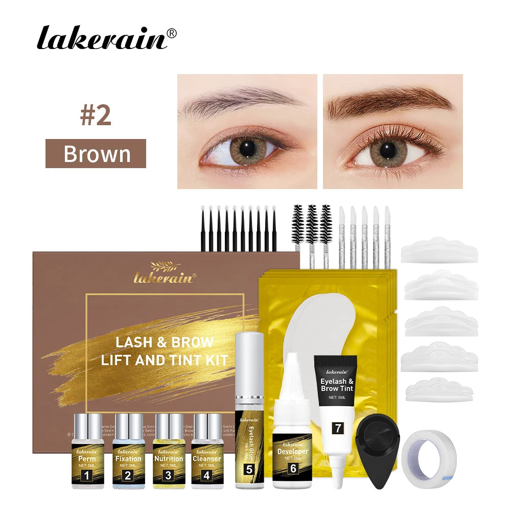 Professional Eyebrow Lamination and Tinting DIY Kit - 31