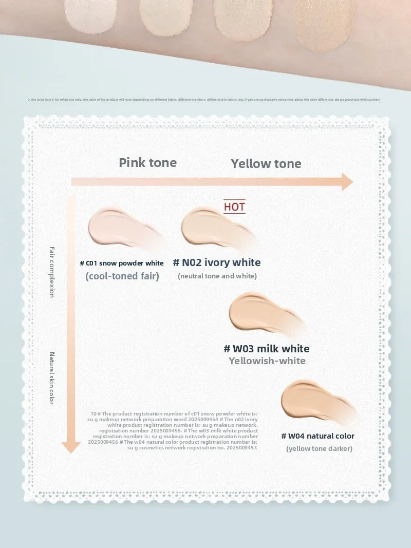 Moisturizing Air Cushion Foundation for Flawless Natural Coverage - 23