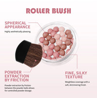 Long-Lasting Shimmering Pearl Blush Powder Beads