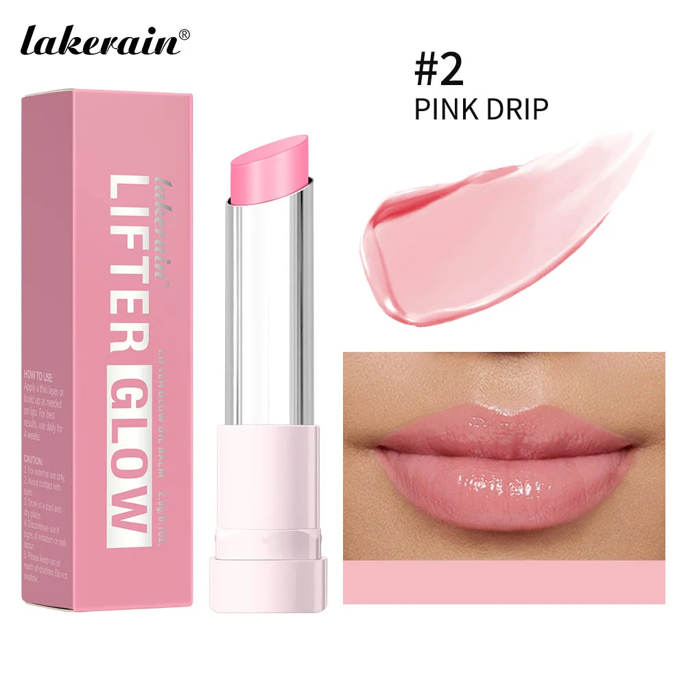 Moisturizing Glow Lip Oil Balm for Smooth Hydrated Lips - 21