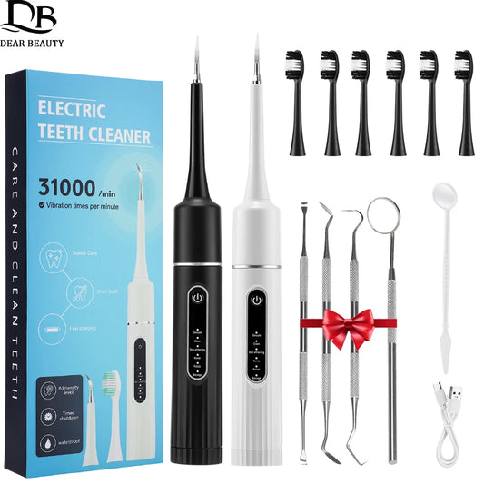 Electric Sonic Tooth Cleaner and Plaque Remover