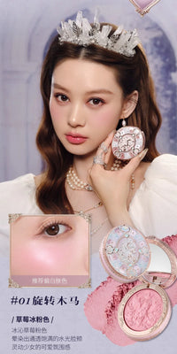 Satin Finish Buildable Powder Blush for Natural Glow