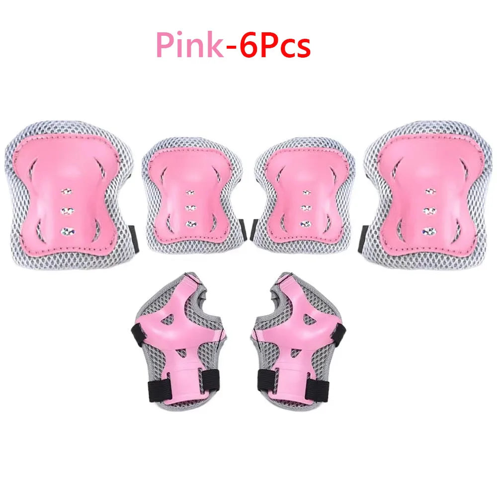 6-Piece Kids Protective Gear Set for Skating and Cycling - 11