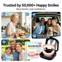 Instant Fit Realistic Cosmetic Denture Set