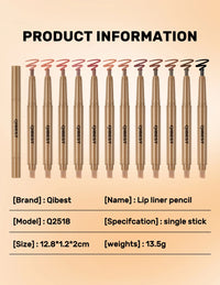 2-in-1 Matte Lip Liner and Precision Blending Brush