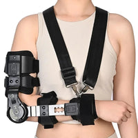 Adjustable Hinged Elbow Support Brace for Injury Recovery