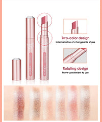 Waterproof Dual-Color Gradient Eyeshadow Stick