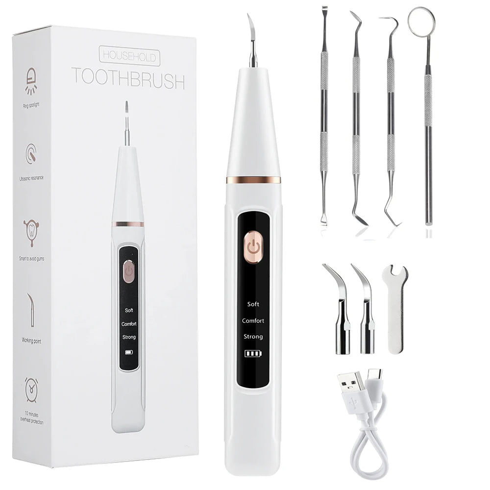Ultrasonic Teeth Cleaner and Whitening Kit - 31