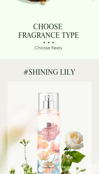 Long-Lasting Alcohol-Free Floral Body Fragrance Mist