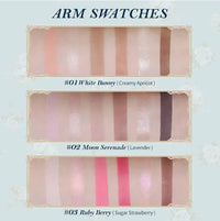 6-Color Shell Pearl Eyeshadow Palette for Long-Lasting Makeup