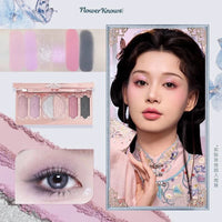 5-Color Shimmer and Matte Eyeshadow Palette