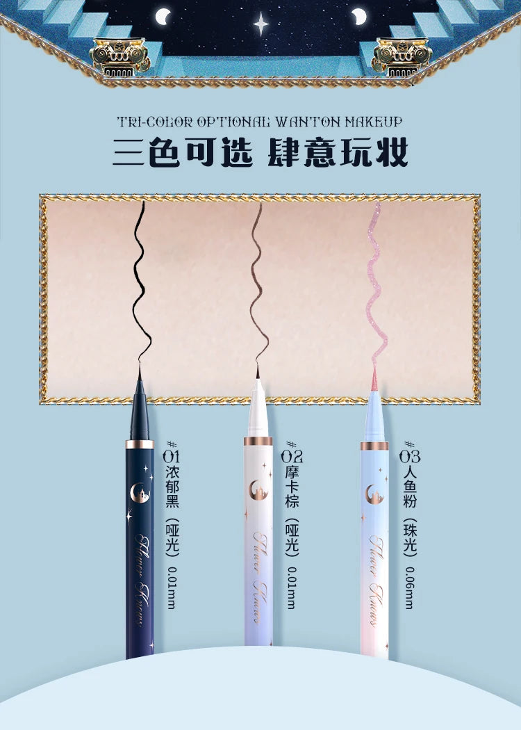 Waterproof Smudge-Proof Liquid Eyeliner Pen - 16