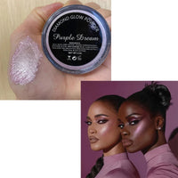 Shimmering Loose Highlighter Powder for Face and Body