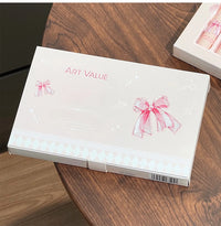 6-Piece Matte Lipstick and Blush Makeup Set with Necklace