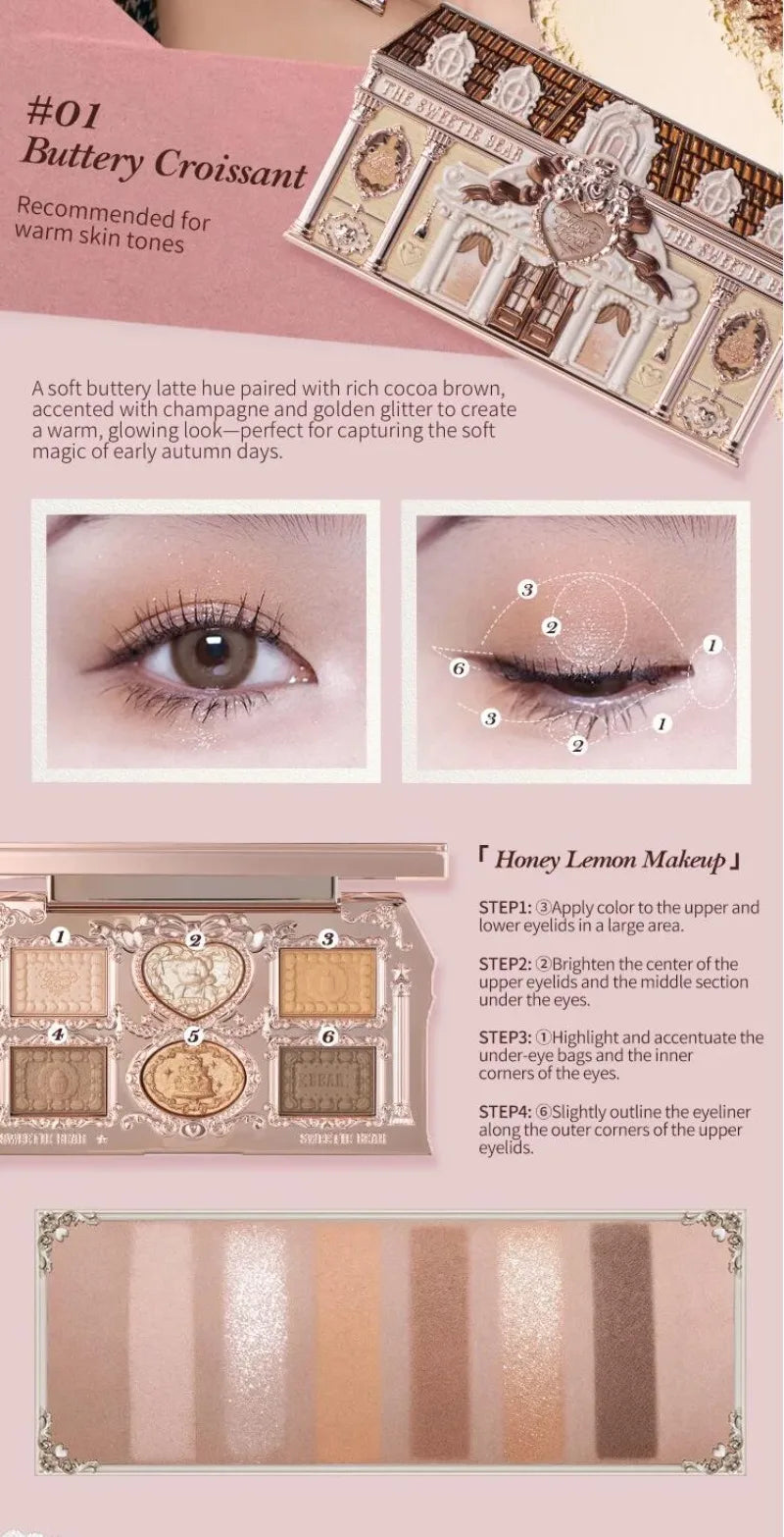Romantic Aesthetic Makeup Gift Set - 8