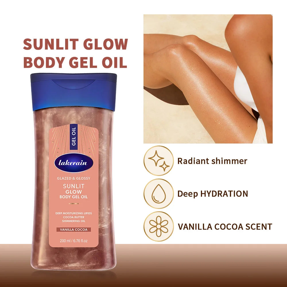 Shimmering Body Glow Oil for Radiant Sun-Kissed Skin - 3