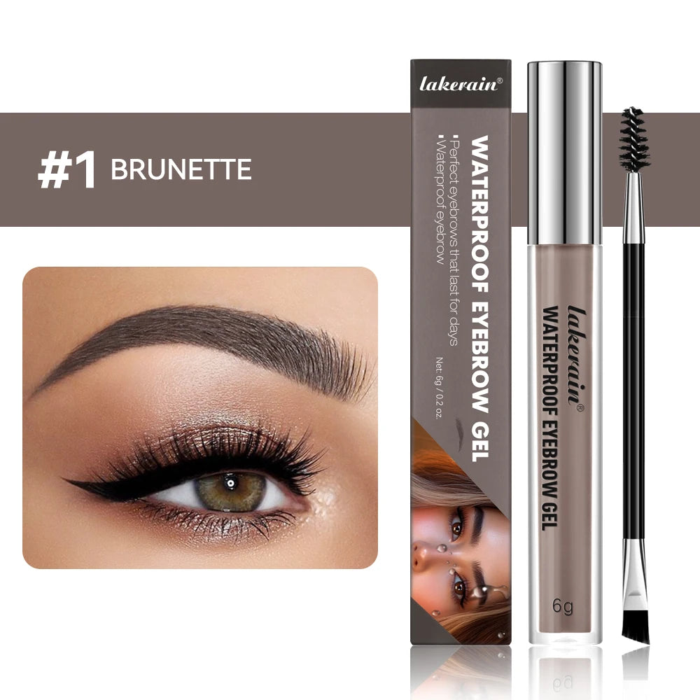 Waterproof Long-Lasting Eyebrow Tint Gel - 18