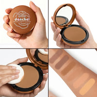 6-Color Matte Bronzer Powder Compact