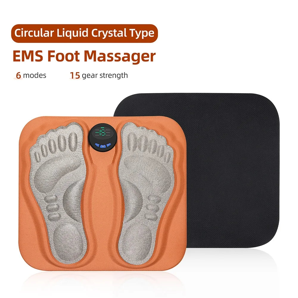Electric EMS Foot Massage Pad for Circulation and Pain Relief - 13