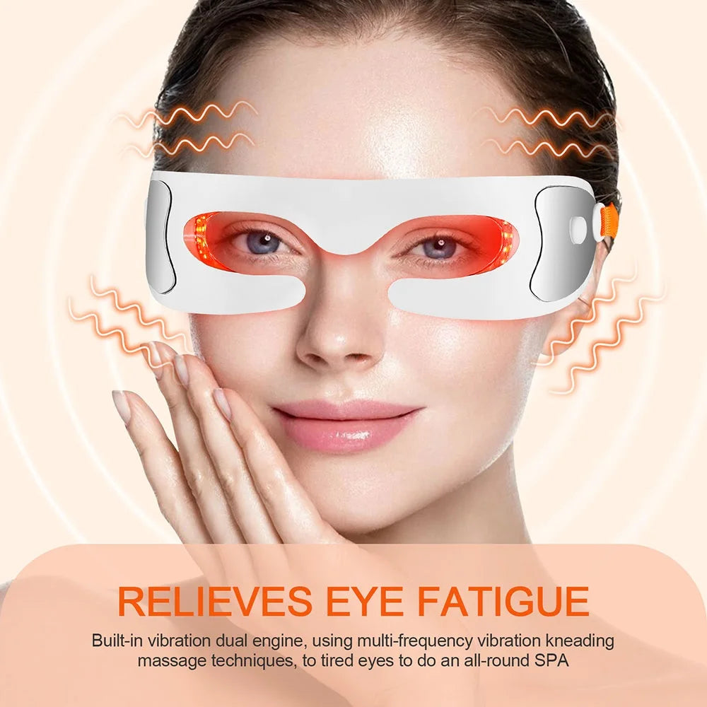 Electric LED Red Light Eye Massager for Fatigue Relief - 5