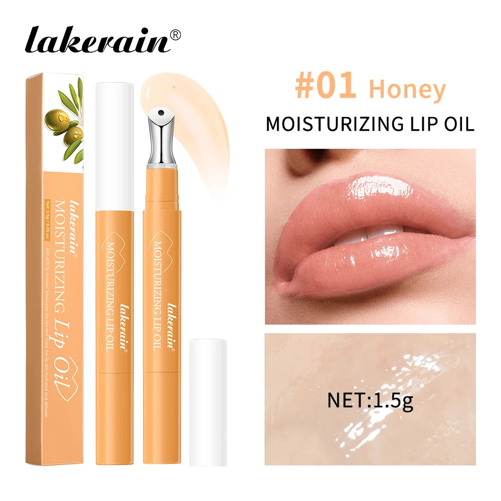 Hydrating Moisturizing Lip Oil for Smooth Plump Lips - 24