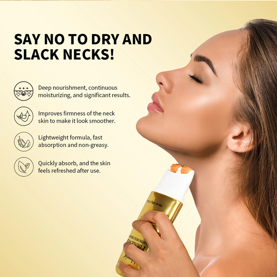 Firming and Lifting Neck Cream with Roller Applicator - 8
