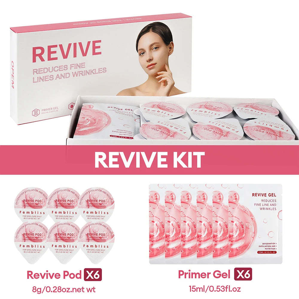 CO2 Oxygen Facial Treatment Capsule and Gel Kit - 42