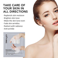 Collagen Anti-Aging Lifting Face Mask for Deep Hydration