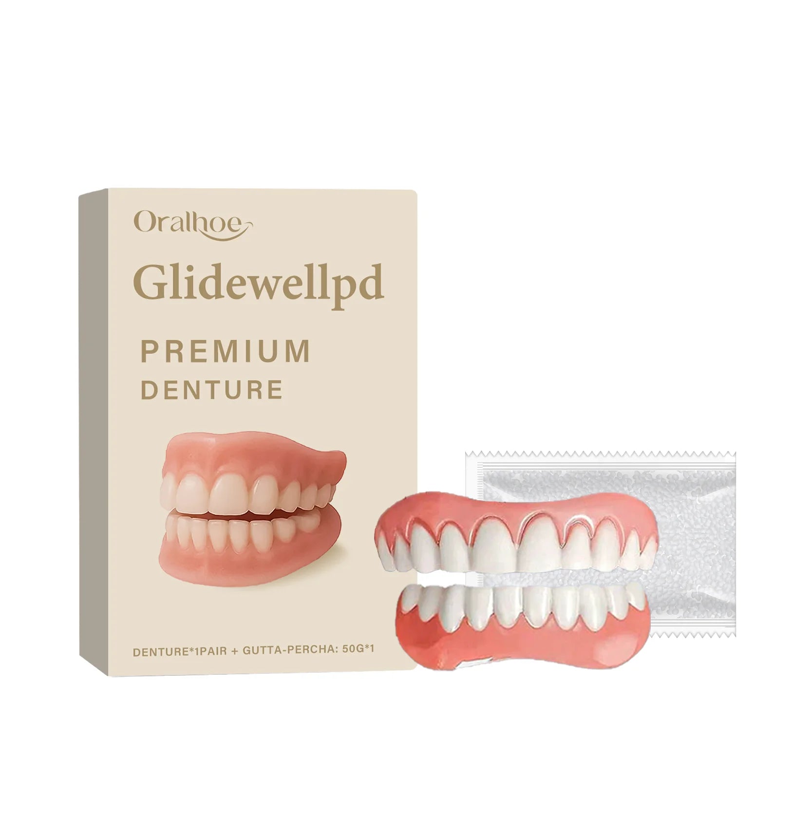 Temporary Silicone Cosmetic Dentures for Instant Smile Restoration - 14