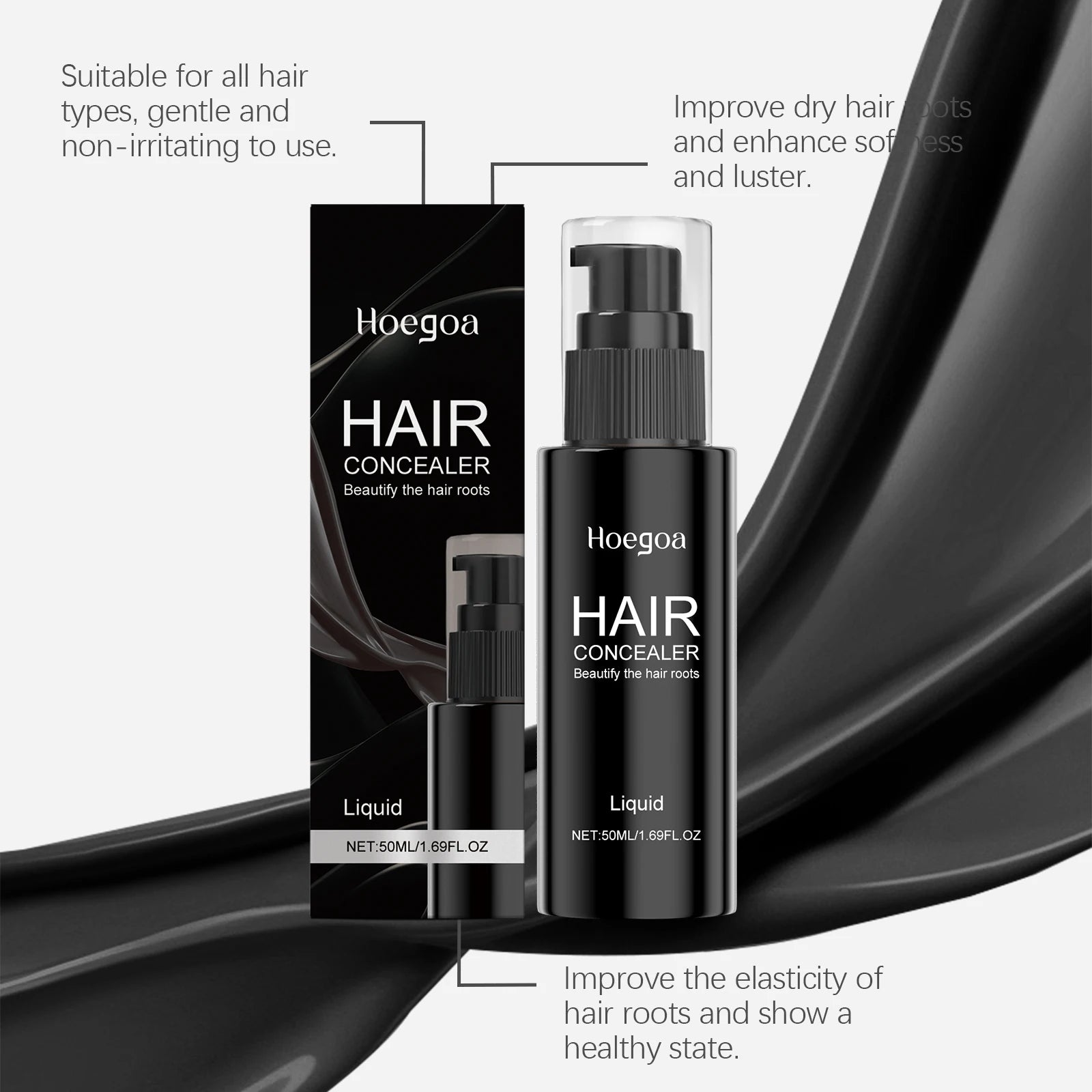 Instant Hair Concealer for Roots and Thinning Hair - 9