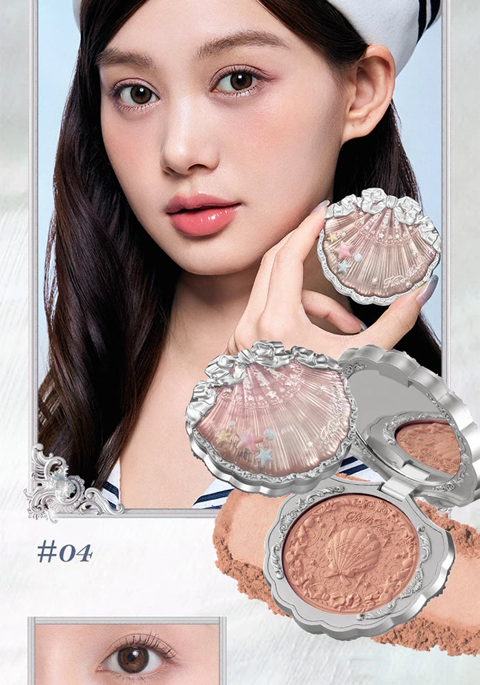 Velvet Silk Satin Powder Blush for a Radiant Face Glow - 19